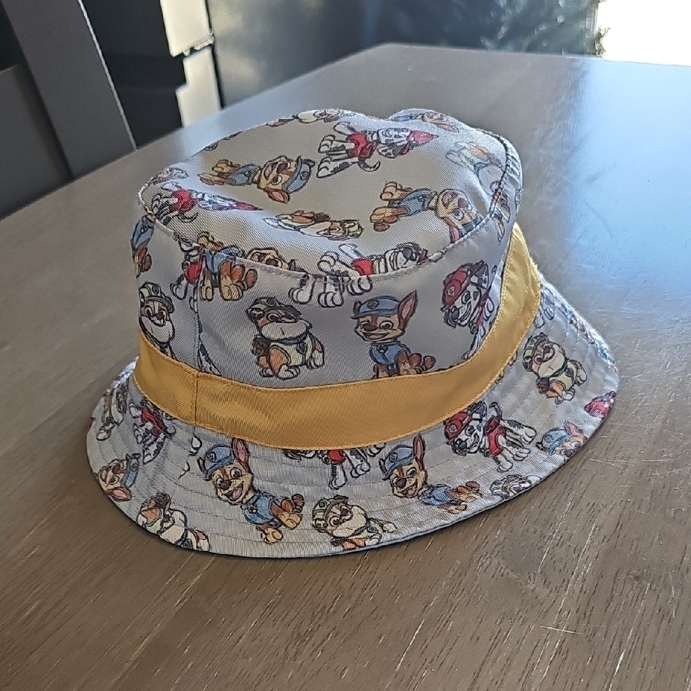 Paw Patrol Kids Bucket Hat - Gray and Yellow